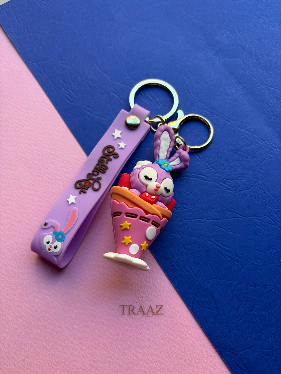 StellaLou Dessert Cup Keychain