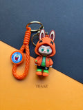 Orange Labubu Hoodie