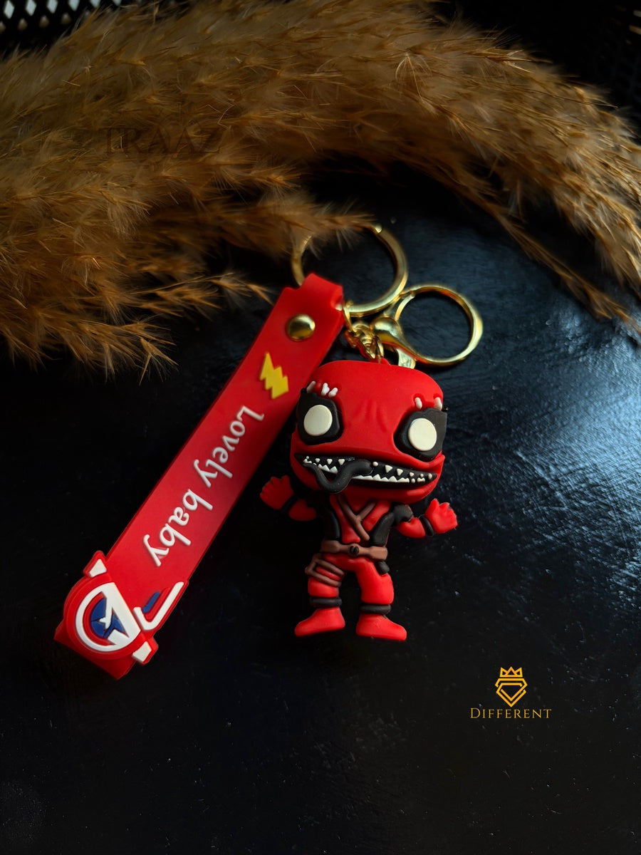 Red Monster – Venom Edition Keychain