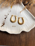 Textured Mini Hoop Earrings