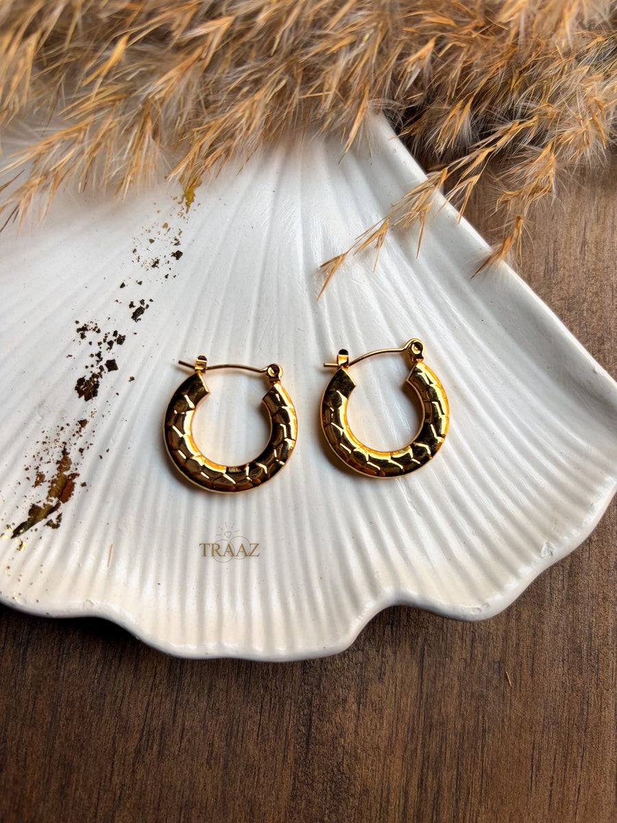 Honey Hoop Earrings