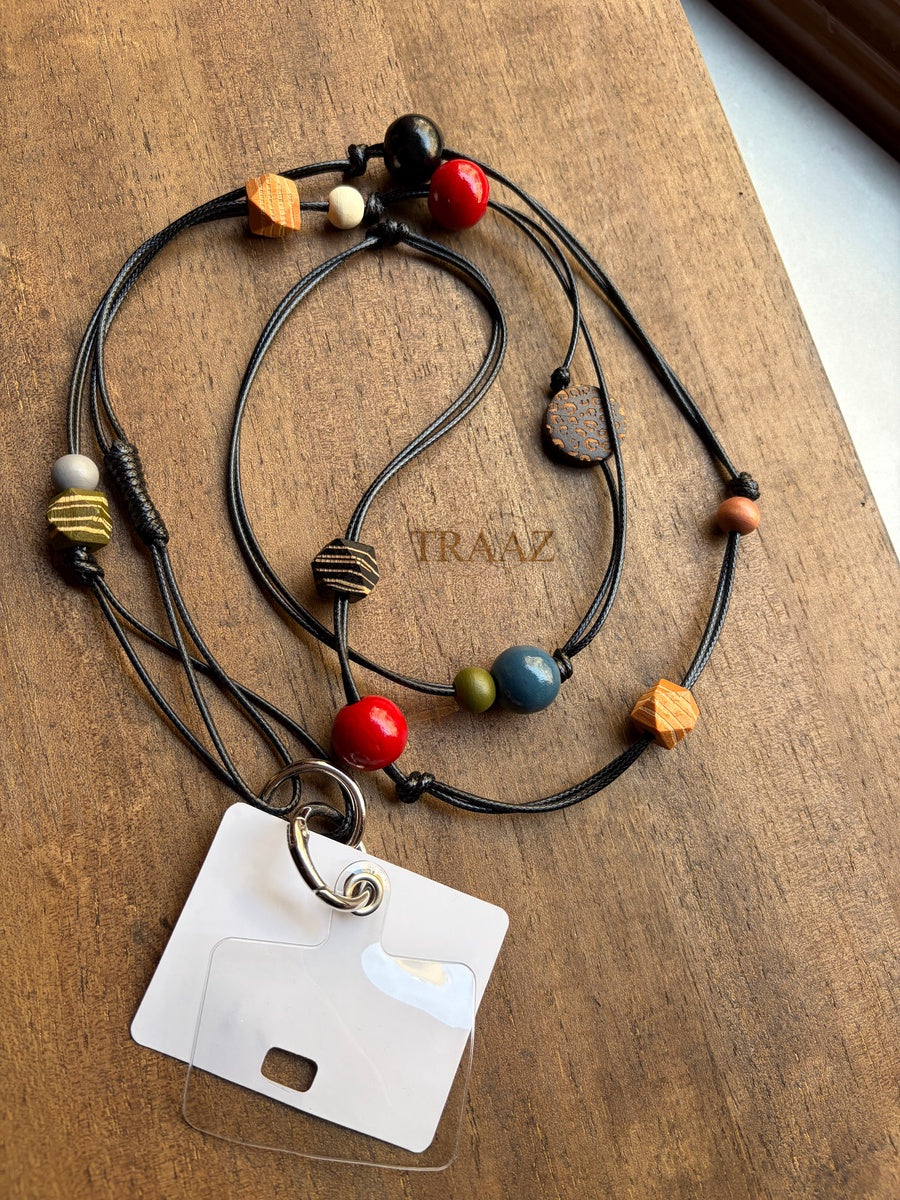 Earth Beads Loop – Black Mix