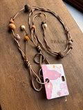Soft Beads Loop – Brown Mix