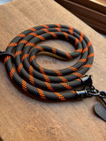 Mono Loop Phone Strap – Black & Orange
