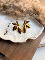 Golden Petal Earring