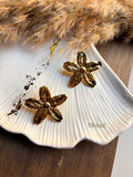 Floral Gold Earring