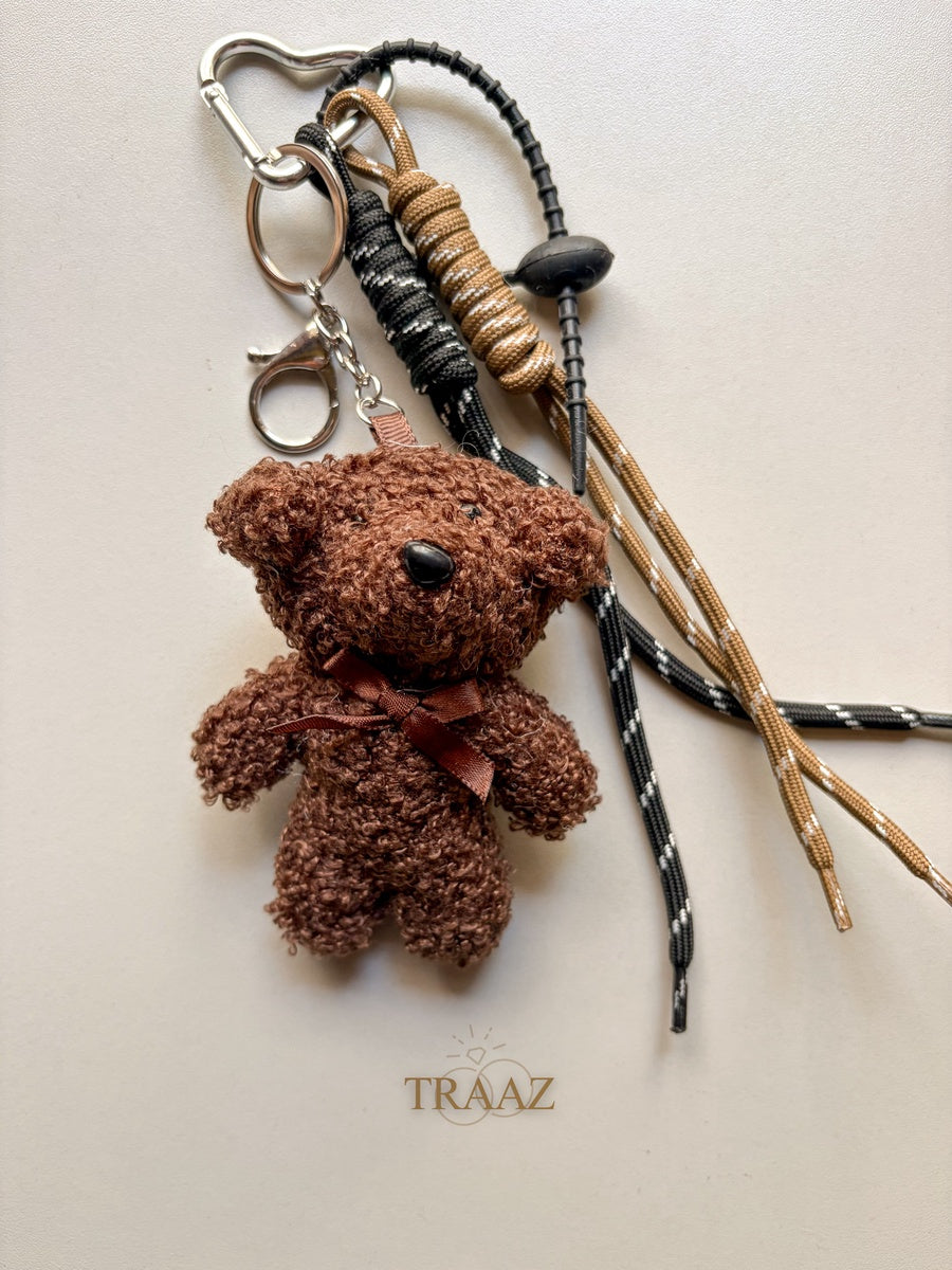 Teddy Loop Charm – Mocha
