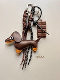 Choco Dachshund Charm – Brown