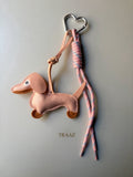 PINK Dachshund Charm