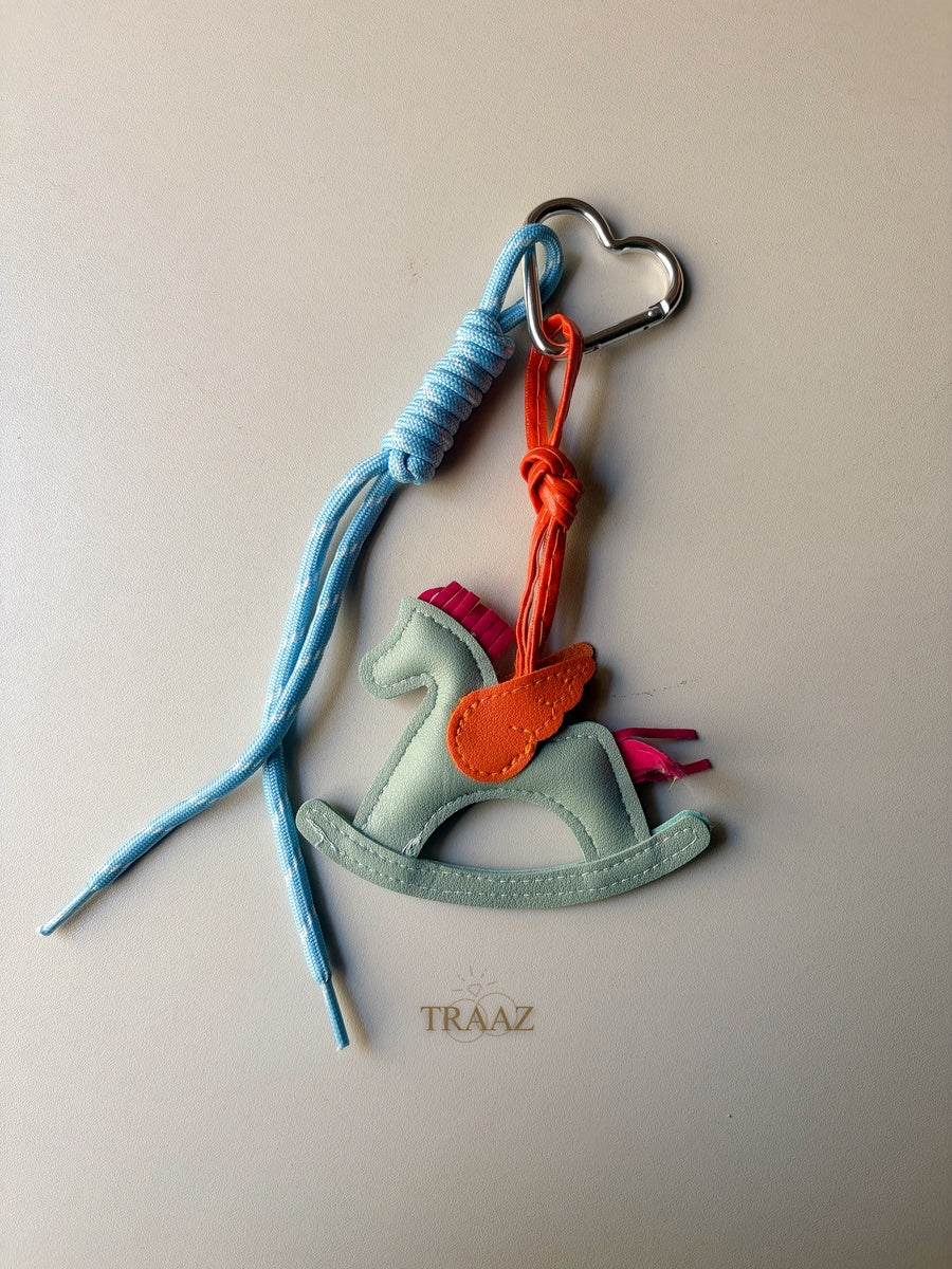 Pastel Sky Rocker Bag Charm