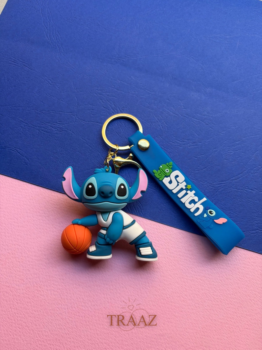 Stitch  Playtime Keychain🌸