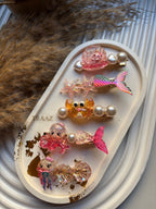  Mermaid Clips Set