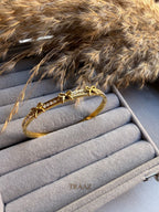 Golden Bow Bracelet
