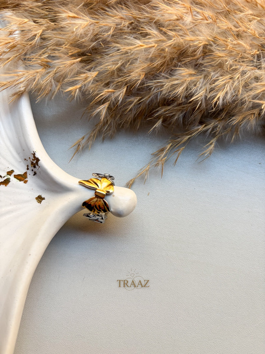 MIX Gold knot ring