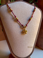 Golden Rose Necklace
