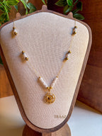 ☀️ Sunburst Pearl Necklace
