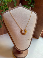 sunshine gold necklace