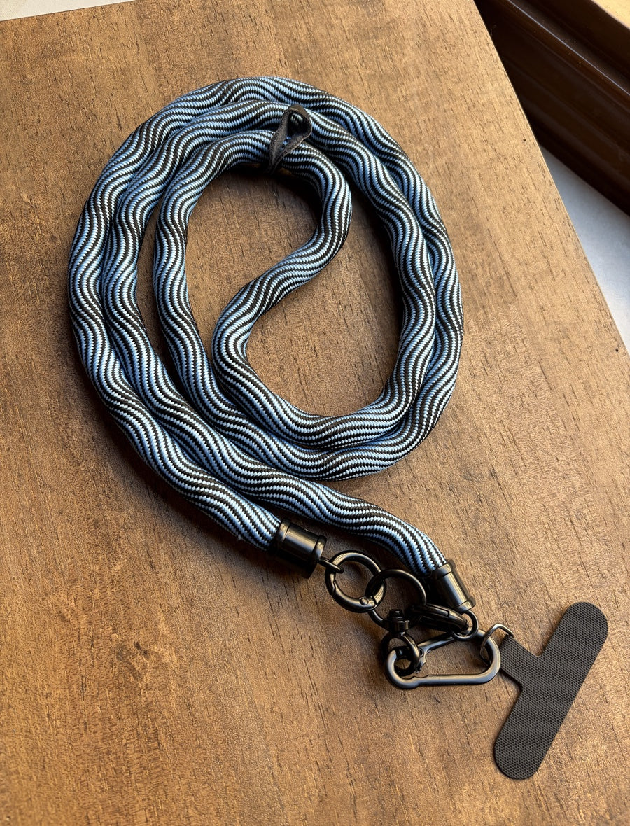 Blue Rope Phone Lanyard