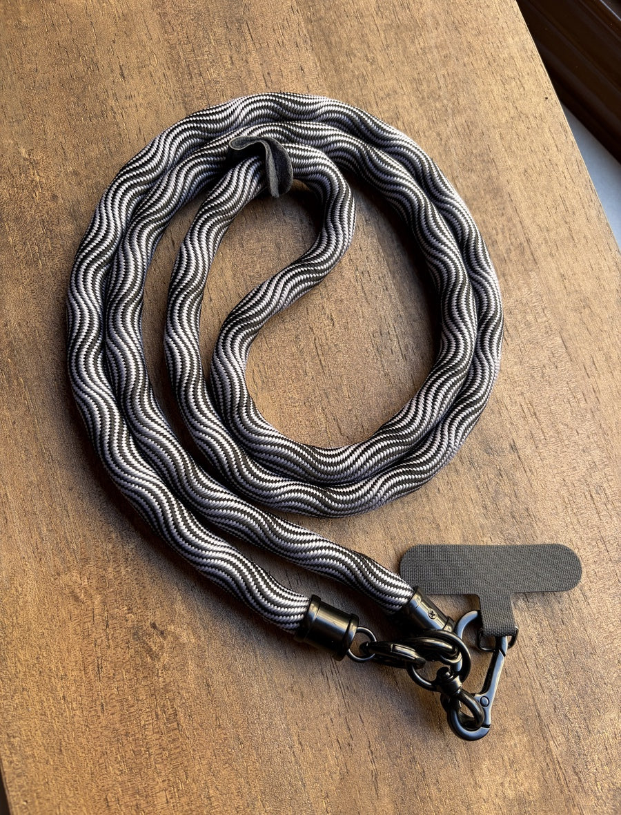 Black Rope Phone Lanyard
