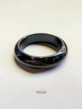 Black pump acrylic bangle