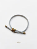 White & GOLD Hermes Bracelet