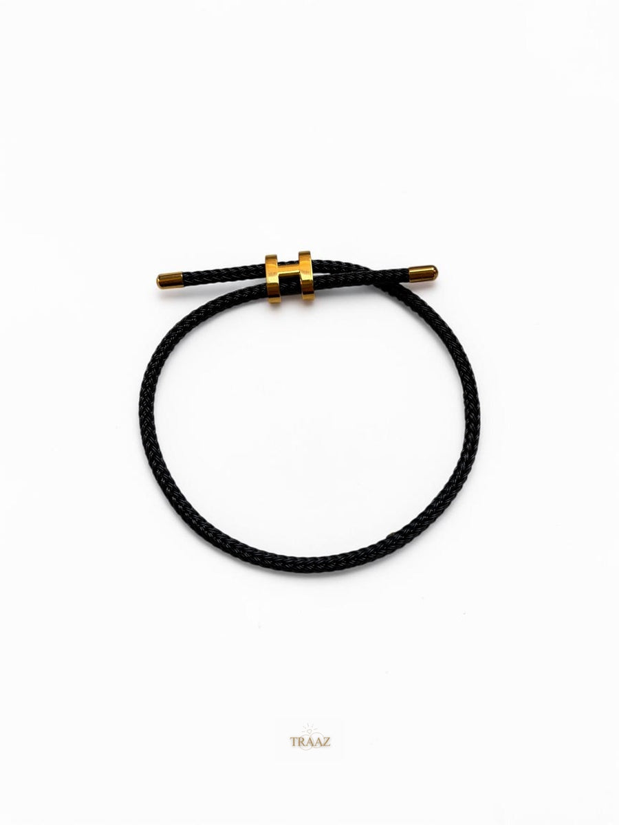 Black & GOLD Hermes Bracelet