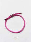 Fushia & SILVER Hermes Bracelet