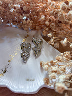 Double Heart Earring