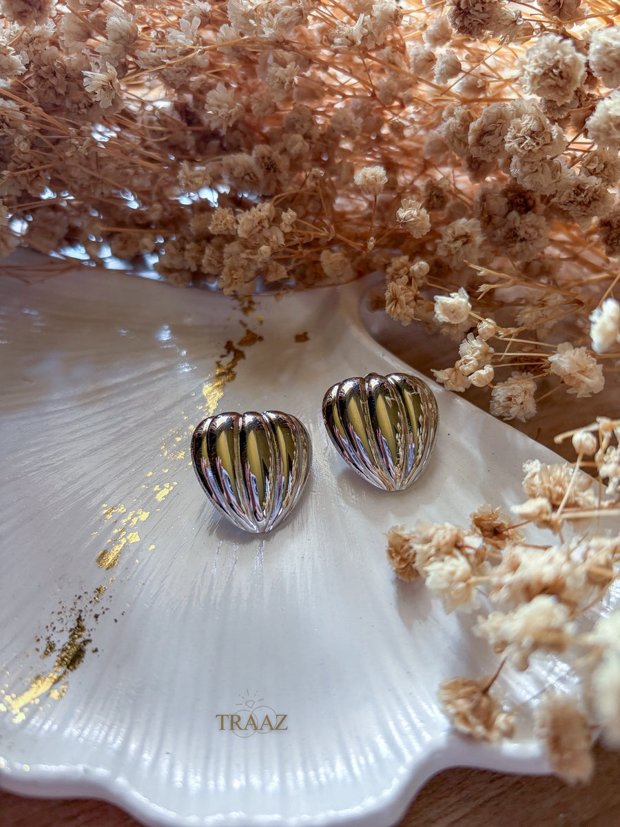 Puffy Seashell Earring