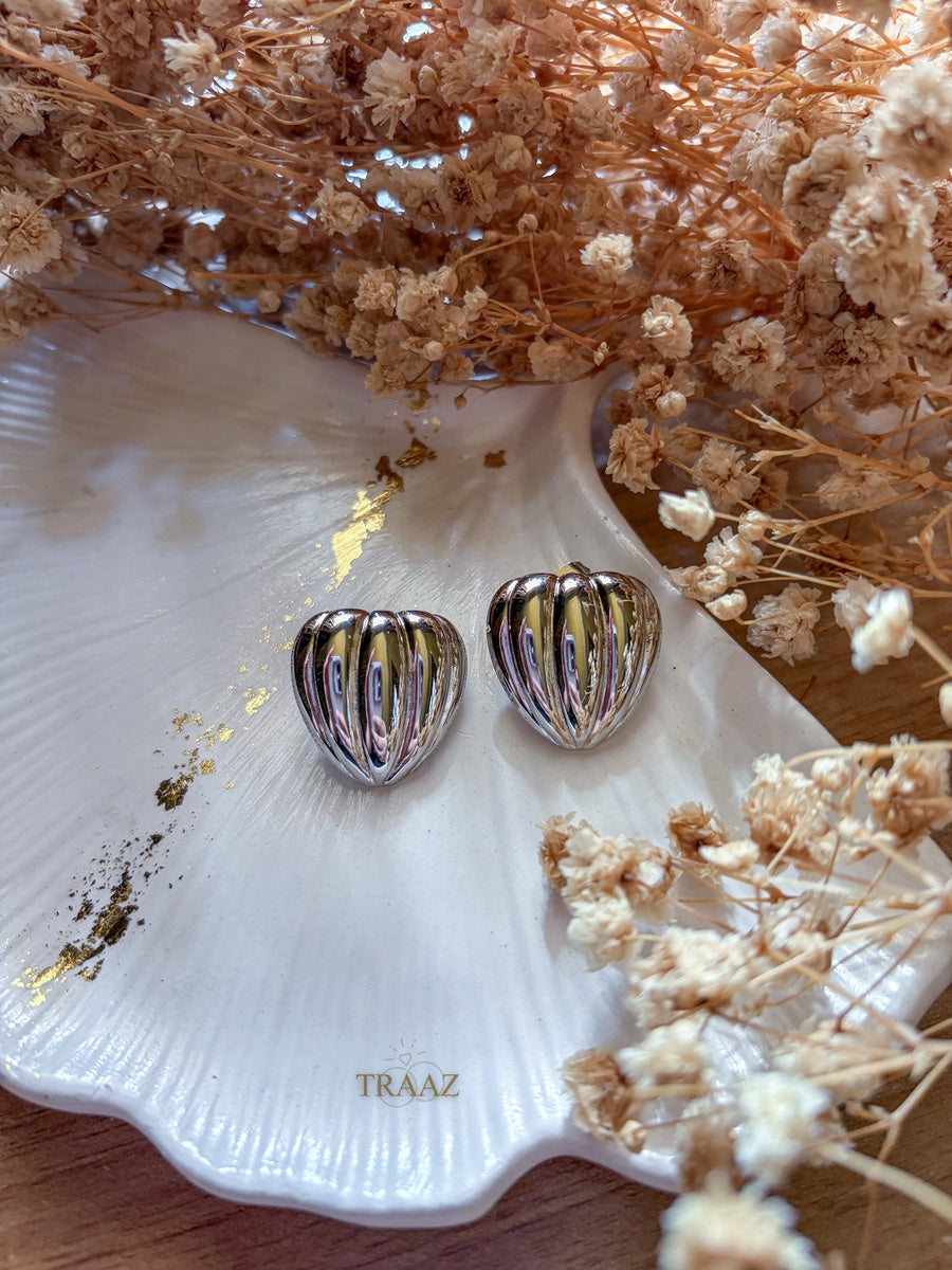 Puffy Seashell Earring