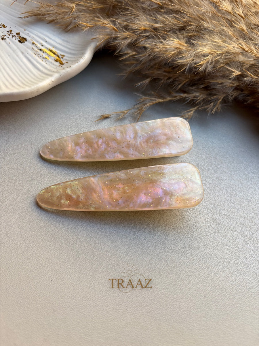Marble Resin Clips