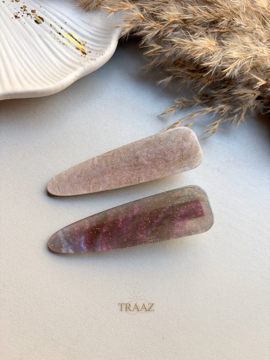 Marble Resin Clips