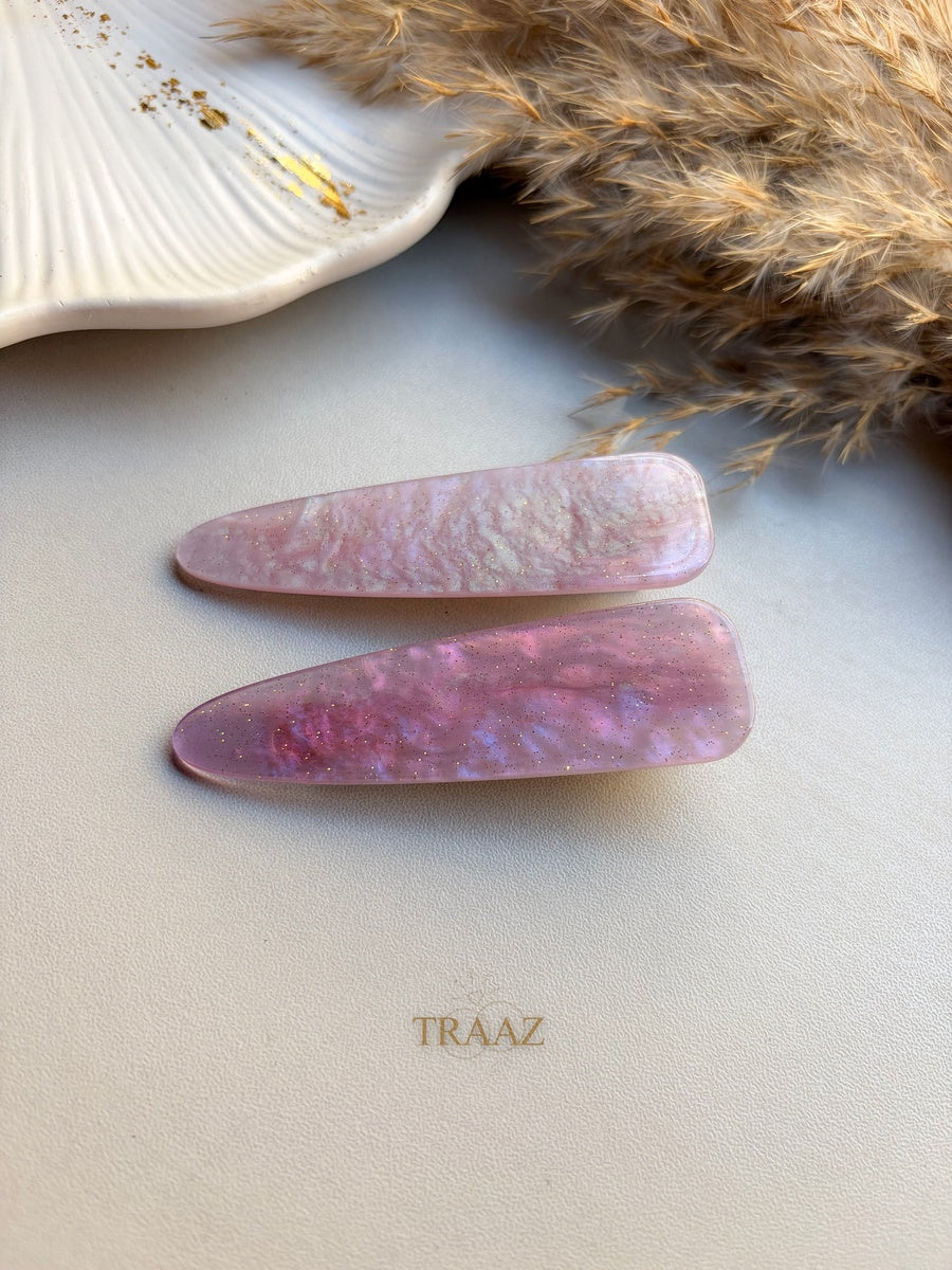 Marble Resin Clips