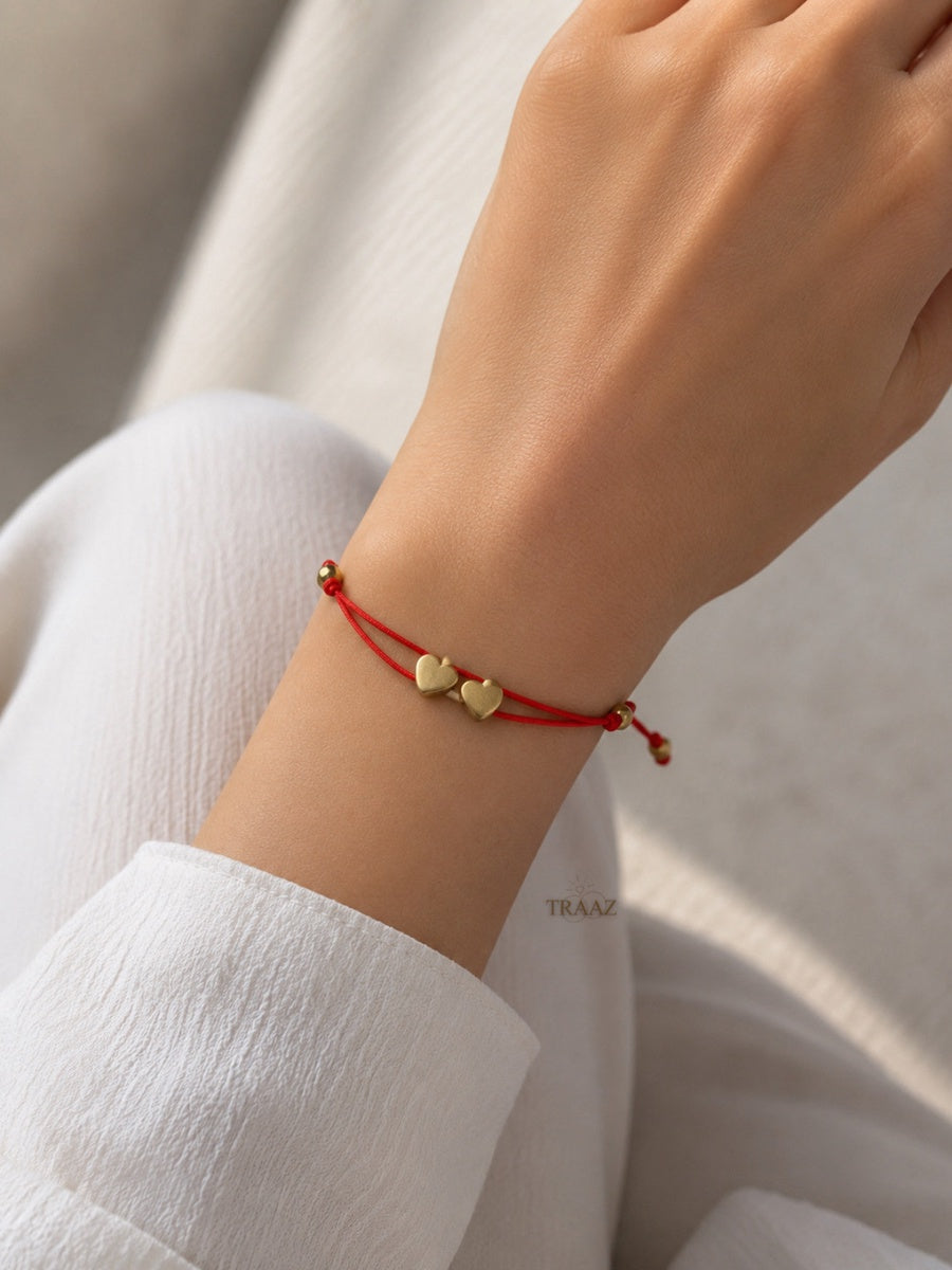 Golden Heart Bracelet