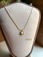 Square Shell Necklace