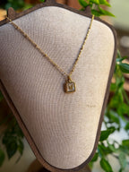  White Butterfly necklace
