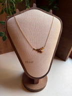 Golden Branch Necklace