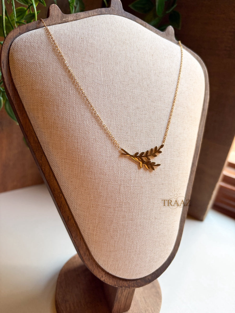 Golden Branch Necklace