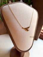 Golden Branch Necklace