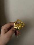 Chunky Hand brooch