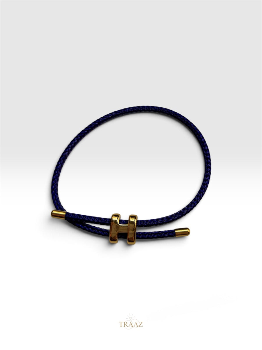 Dark blue& GOLD Hermes Bracelet