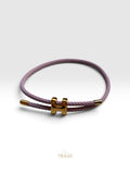 Lavender & GOLD Hermes Bracelet