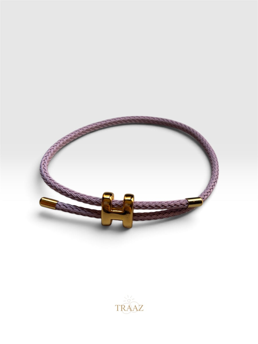 Lavender & GOLD Hermes Bracelet