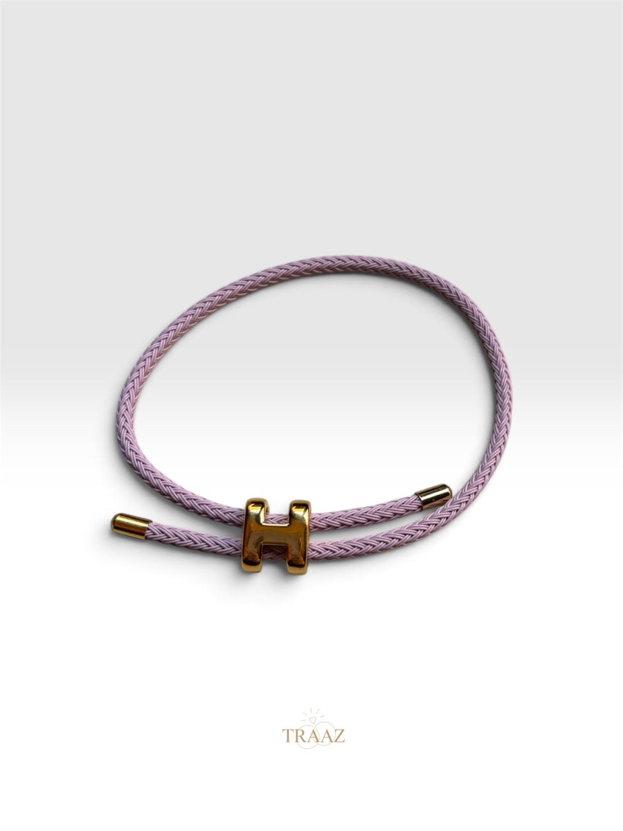 Lavender & GOLD Hermes Bracelet