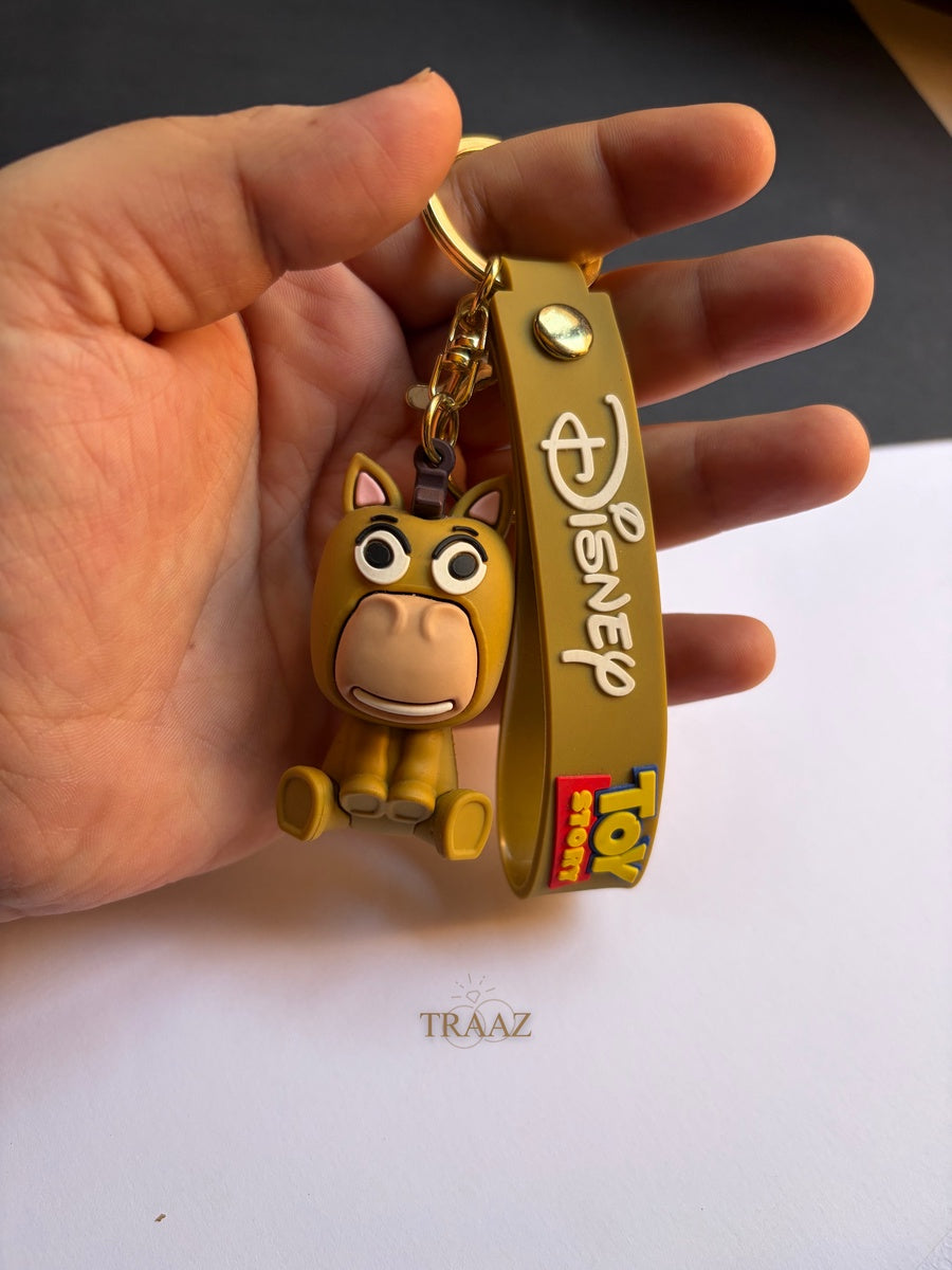 Bullseye Keychain