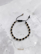 white & Black onyx bracelet