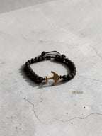 Gold Anchor Duo Bracelet