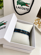 Lacoste Mix Black Steel Bracelet