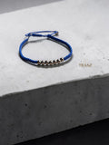 Ocean Blue Hematite Knot Bracelet