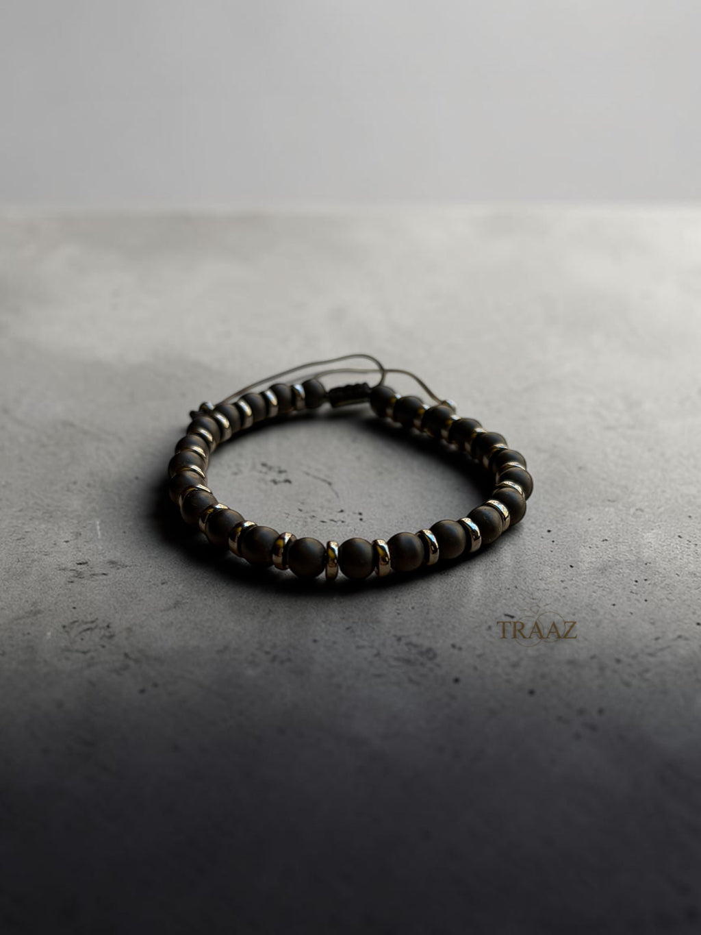 Black Anchor Duo Bracelet